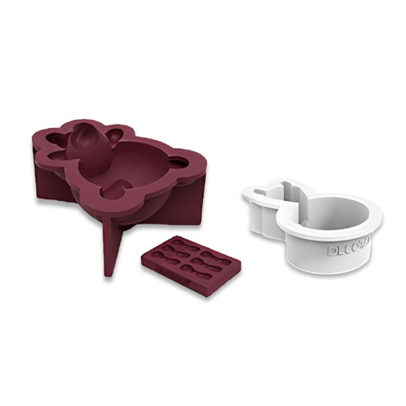 Moule silicone trompe-l’œil Ourson Ted-Y’s x6 – Signature Paul Occhipinti