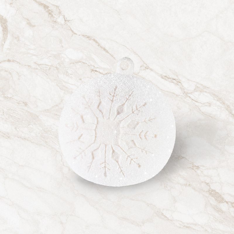 Moule silicone trompe-l’œil Boule de Noël x5