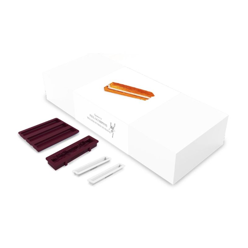 Moule silicone trompe-l’œil Mille-feuille x6 – Signature Paul Occhipinti