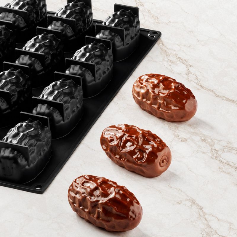 Moule silicone Pavoflex datte trompe-l'œil Binkasem BK